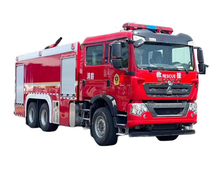 Howo foam fire engine